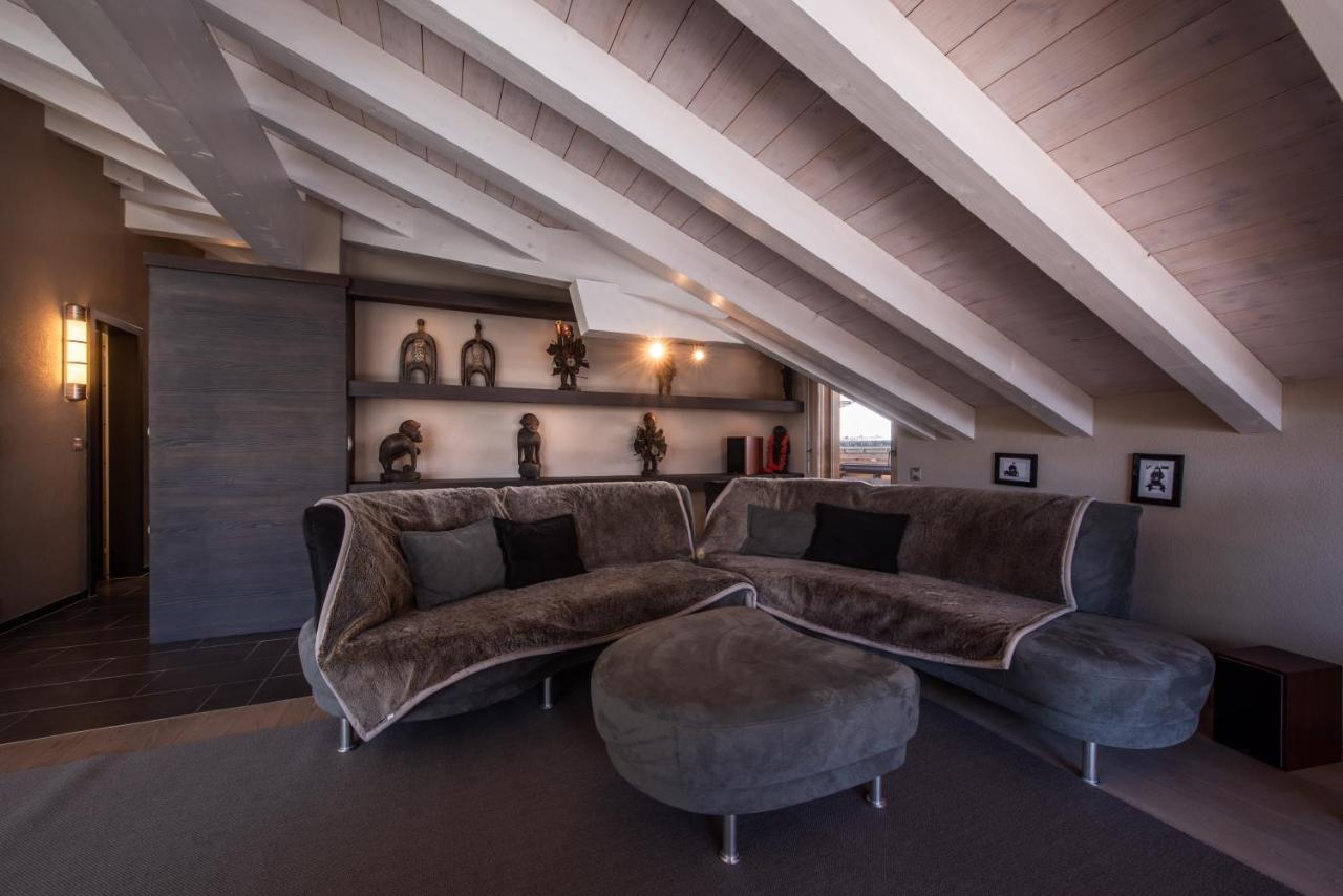 Chalet Schneehoren Penthouse Wengen Dış mekan fotoğraf