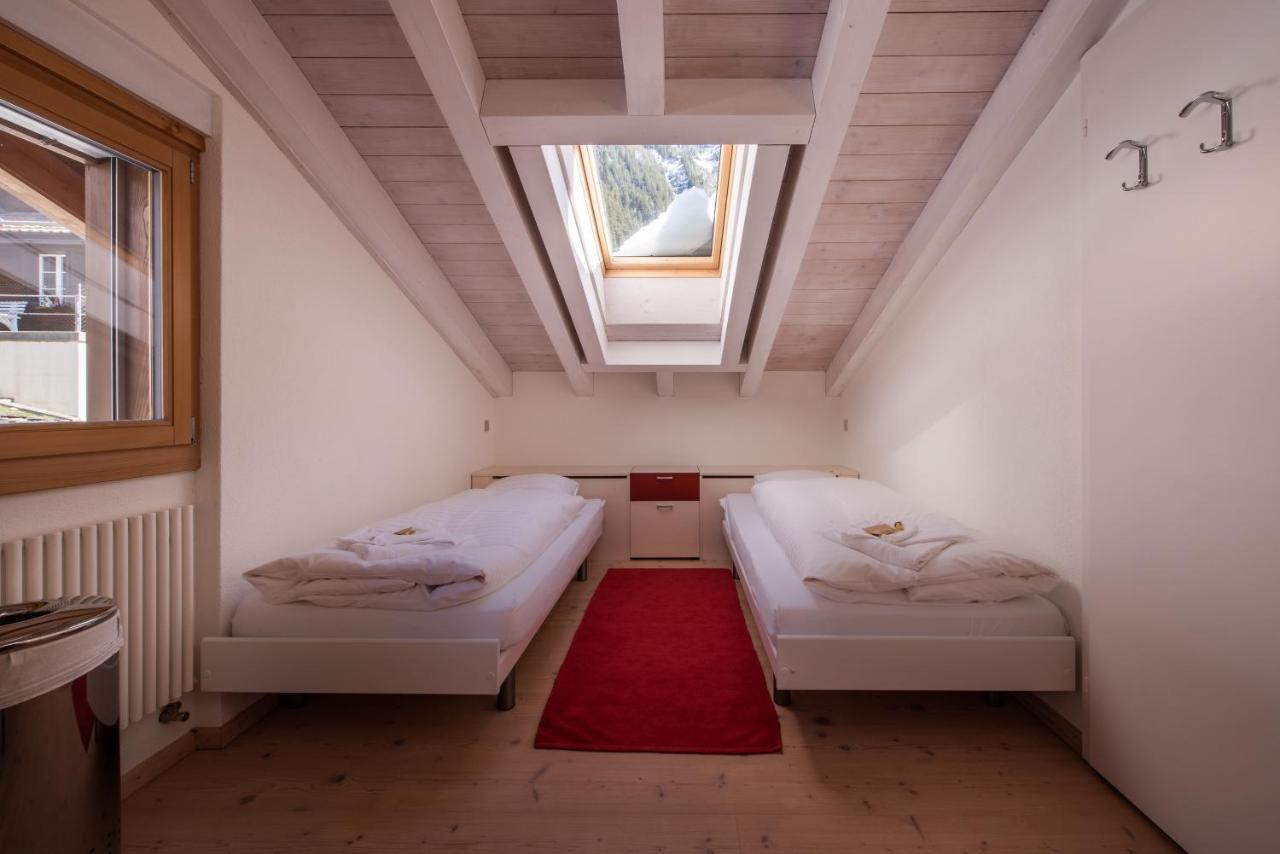 Chalet Schneehoren Penthouse Wengen Dış mekan fotoğraf
