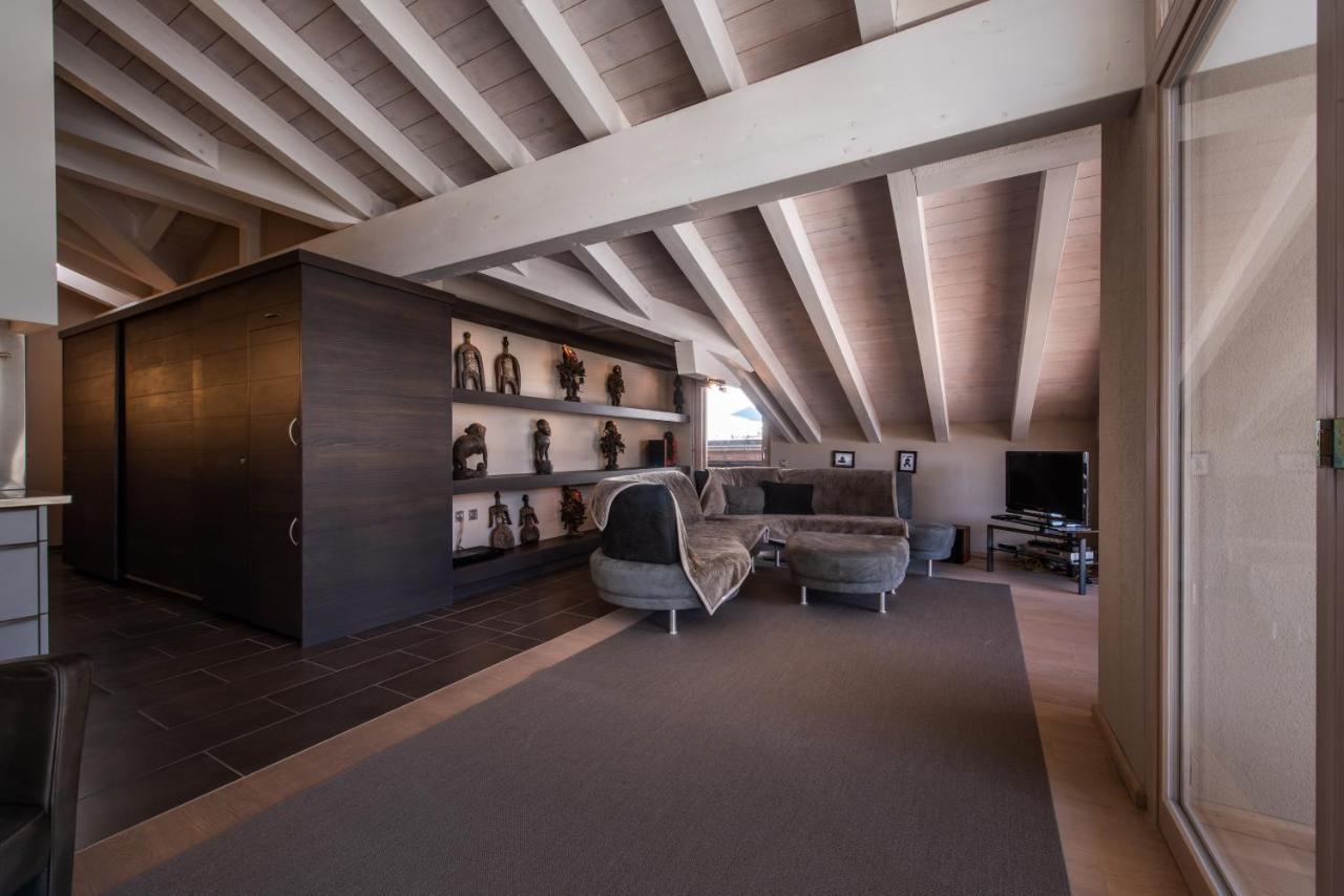Chalet Schneehoren Penthouse Wengen Dış mekan fotoğraf